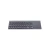 Belaidis RF pilno dydžio klaviatūra TRACER TRAKLA46934, QWERTY anglų, 2,4 GHz Nano imtuvas, membraninė, juoda/pilka