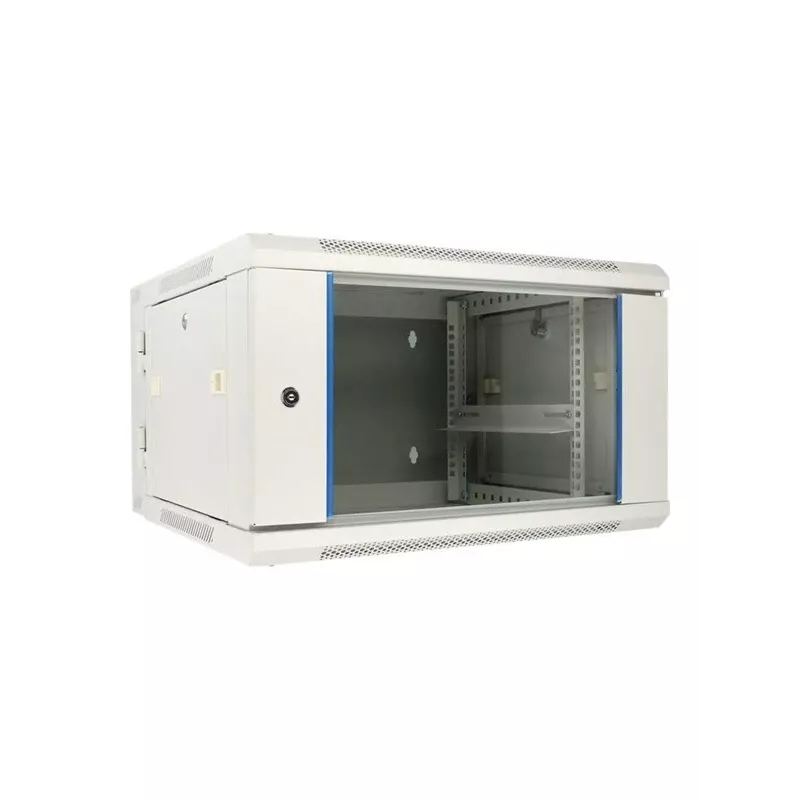 Extralink sieninis stovo korpusas 6U 600x600 AZH pilkas, varstomas
