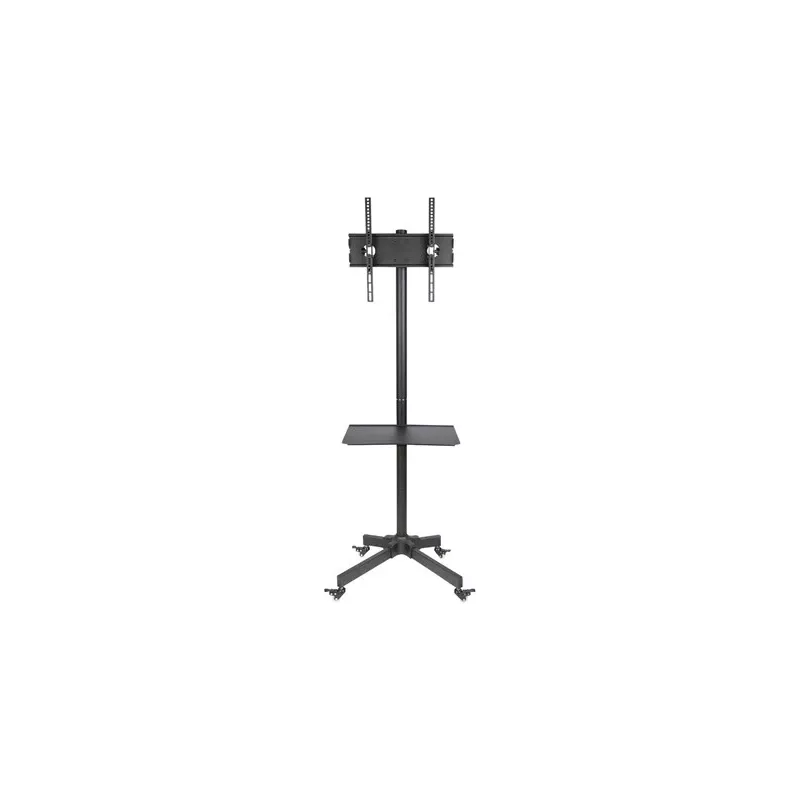 Stovas/vežimėlis televizoriui ant ratukų su rankena 23-55 col. 25 kg S-09
