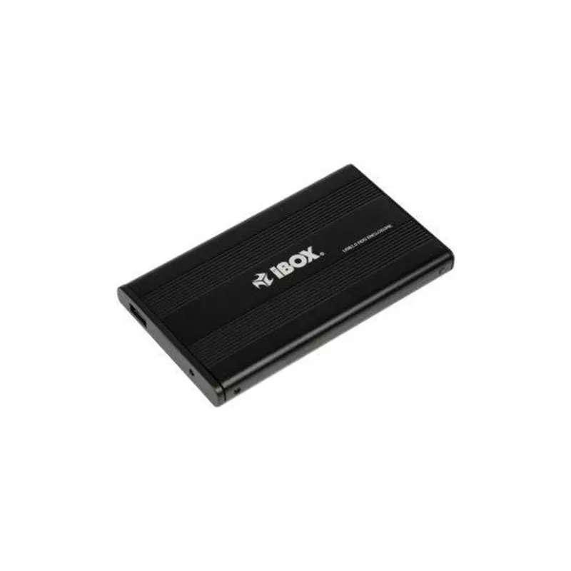 iBox HD-01 IEU2F01 2,5" išorinis HDD korpusas, SATA, USB 2.0, aliuminio, juodas