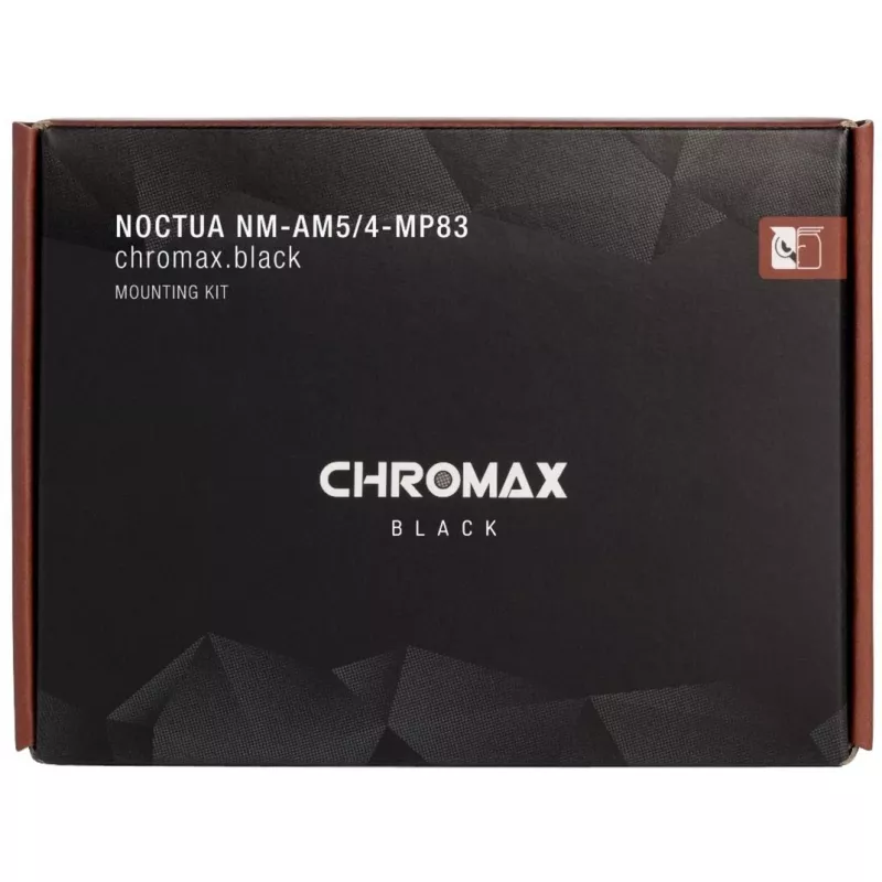Tvirtinimo rinkinys Noctua NM-AM5/4-MP83 CHROMAX.BLACK Juodas AM4 AM5