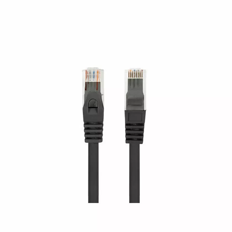 Tinklo kabelis LANBERG PCU6-10CU-0050-BK Cat6 U/UTP RJ-45 0,5 m Juodas