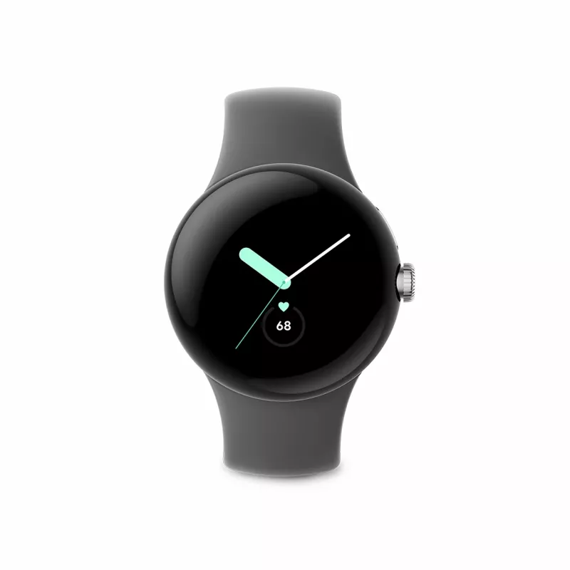 Google Pixel Watch – Polished Silver – išmanusis laikrodis su dirželiu
