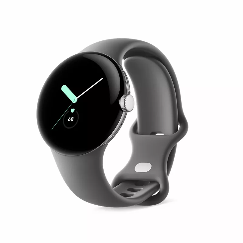 Google Pixel Watch – Polished Silver – išmanusis laikrodis su dirželiu
