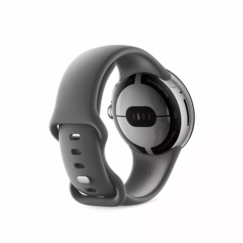 Google Pixel Watch – Polished Silver – išmanusis laikrodis su dirželiu