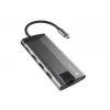 NATEC Fowler Plus USB Type-C juodai pilkas MicroSD SD centras