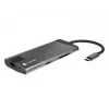 NATEC Fowler Plus USB Type-C juodai pilkas MicroSD SD centras