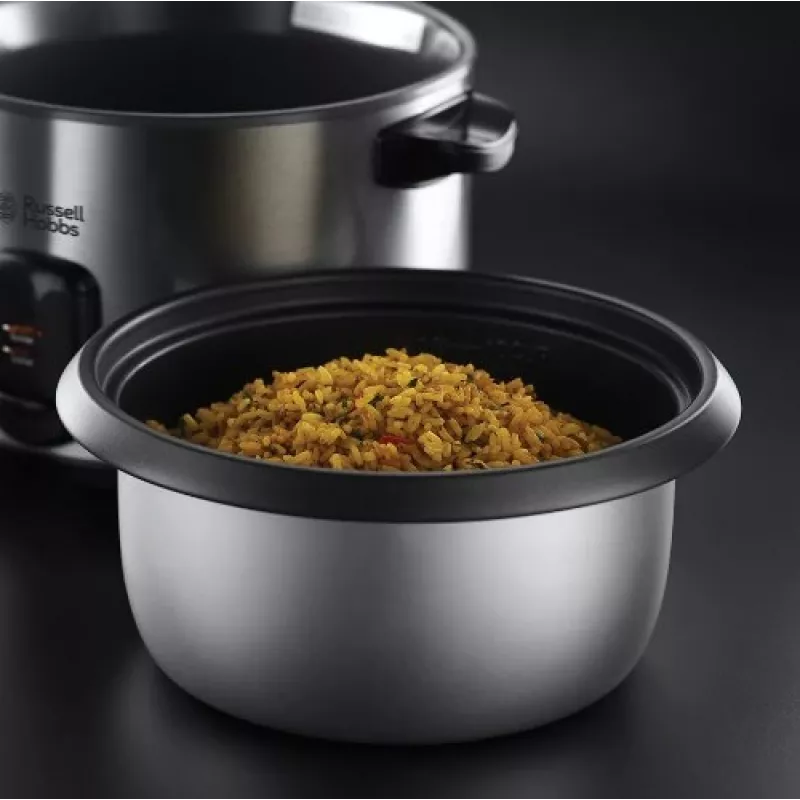 Russell Hobbs 19750-56 ryžių virimo aparatas 1,8 L 700 W Nerūdijantis plienas