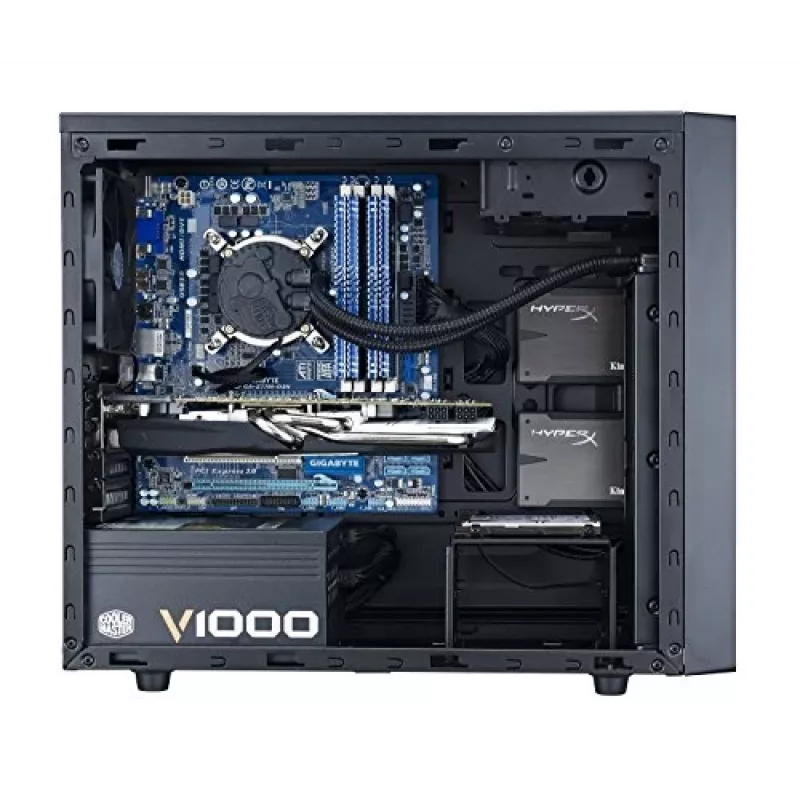 Cooler Master N200 - kompiuterio korpusas - Mini ITX / Micro ATX - be maitinimo šaltinio (ATX / PS/2)