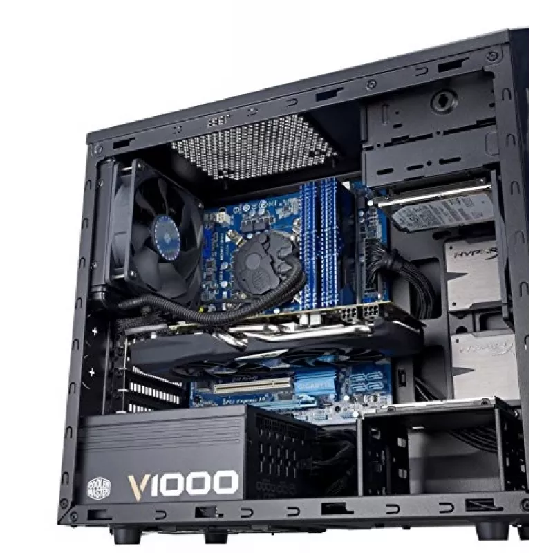 Cooler Master N200 - kompiuterio korpusas - Mini ITX / Micro ATX - be maitinimo šaltinio (ATX / PS/2)