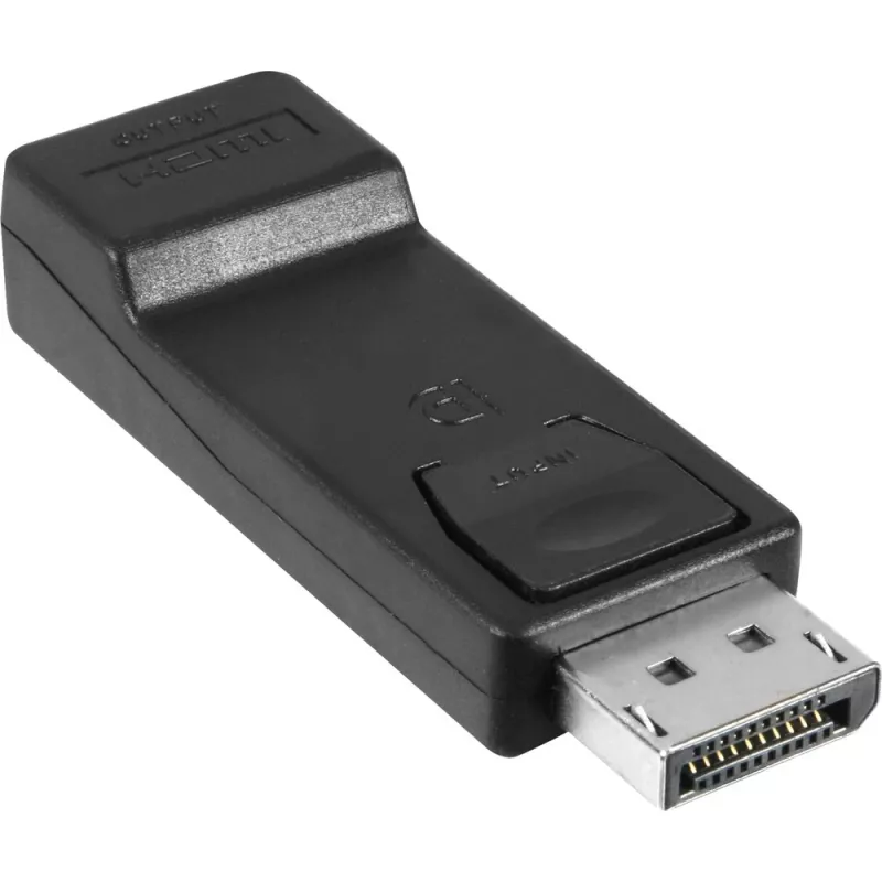 Wentronic Goobay DisplayPort į HDMI adapteris 1.1, HDMI standartinis lizdas (A tipas) - HDMI standartinis lizdas (A tipas) > DisplayPort kištukas (51719)