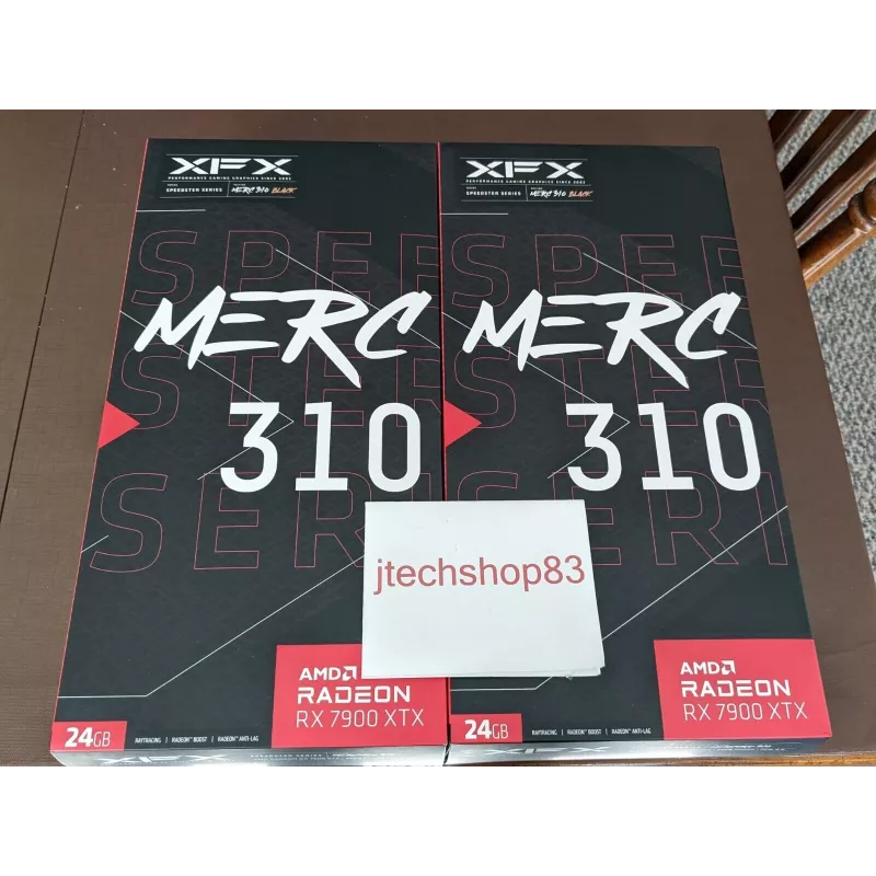 Vaizdo plokštė XFX Radeon RX 7900 XTX 24 GB GDDR6, PCIe 4.0, 384 bitų, 355 W, 3 ventiliatoriai