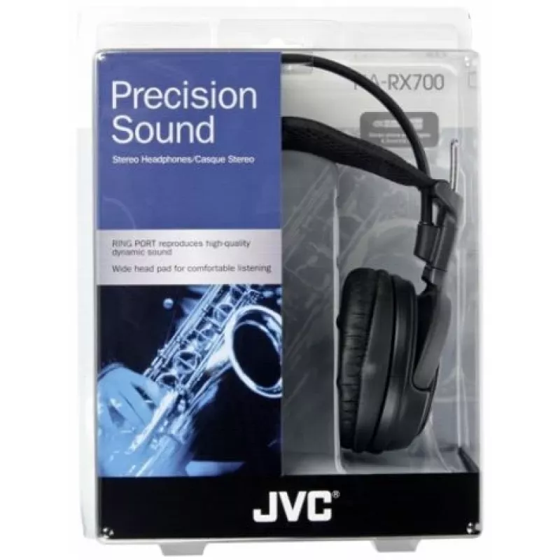 JVC HA-RX700 ausinės, laidinės, juodos