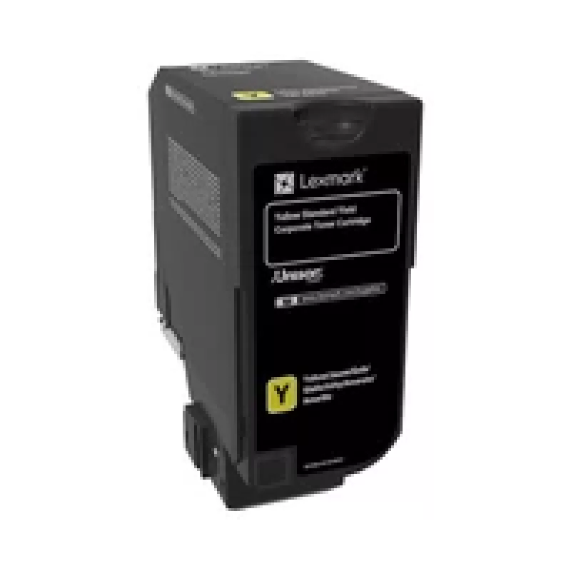Lexmark 74C2SYE tonero kasetė 1 vnt. Originali geltona