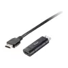 Equip DisplayPort į HDMI adapteris, 0.2 m, DisplayPort, HDMI, vyriškas, moteriškas, 1920 x 1080 pikselių