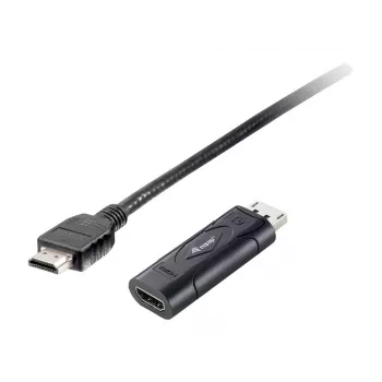 Equip DisplayPort į HDMI adapteris, 0.2 m, DisplayPort, HDMI, vyriškas, moteriškas, 1920 x 1080 pikselių