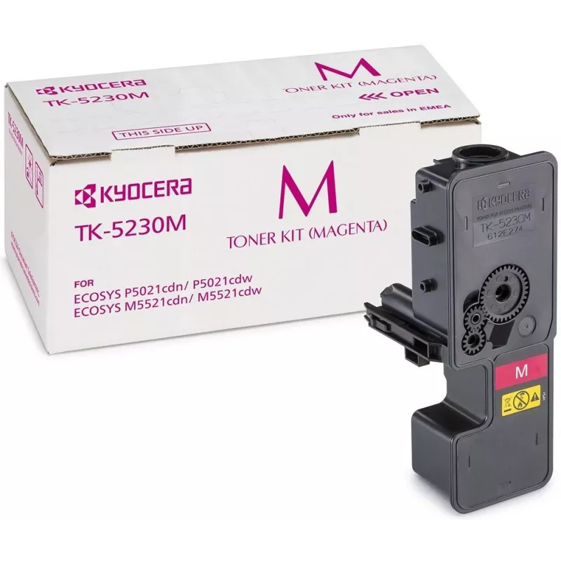 Originalus KYOCERA TK-5230M kasetė su toneriu 1 vnt. Raudona