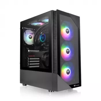 Kompiuterio korpusas Thermaltake View 200 TG ARGB Midi Tower juodas