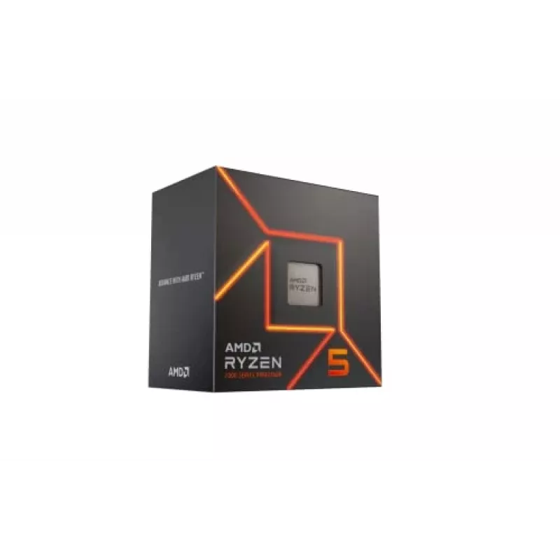 Procesorius AMD Ryzen 5 7600 3.8 GHz 6 branduoliai 32 MB L2 ir L3 lizdas AM5