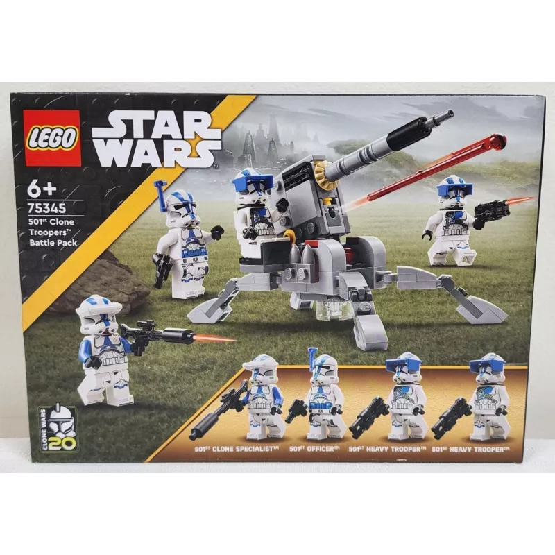 LEGO 75345 Star Wars 501st klonų karių kovos rinkinys