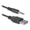 DEFENDER SPK-240 laidiniai staliniai garsiakalbiai, 2.0, 6 W RMS, USB maitinimas, 3,5 mm, juodi
