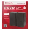 DEFENDER SPK-240 laidiniai staliniai garsiakalbiai, 2.0, 6 W RMS, USB maitinimas, 3,5 mm, juodi