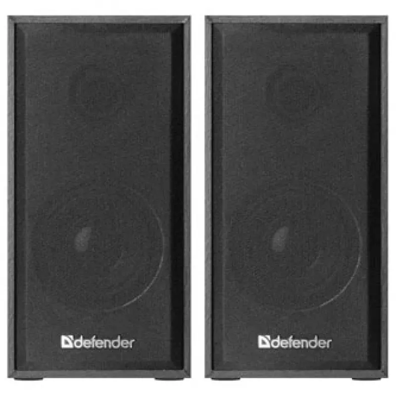 DEFENDER SPK-240 laidiniai staliniai garsiakalbiai, 2.0, 6 W RMS, USB maitinimas, 3,5 mm, juodi