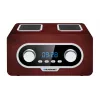 Nešiojamas radijo imtuvas BLAUPUNKT PP5.2BR – FM, 60 atminties vietų, USB/MP3, AUX, įkraunama baterija 1000 mAh, 3 W RMS, bronzinė spalva