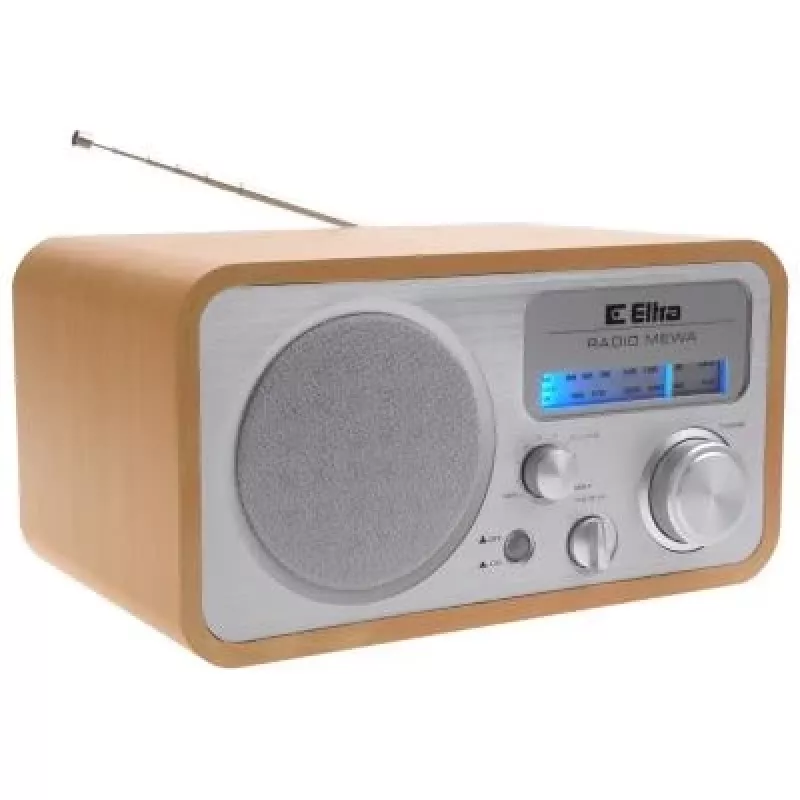 ELTRA Radio MEWA Clear Wood – Radijo imtuvas mediniame korpuse