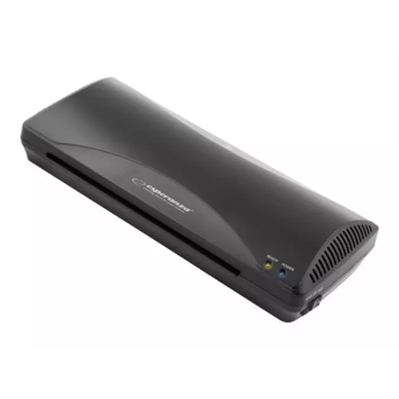 Karšto/šalto laminavimo aparatas ESPERANZA EFL001 — A4, 24 cm maks. plotis, 80–125 µm plėvelė, 250 mm/min, 0,6 mm storis