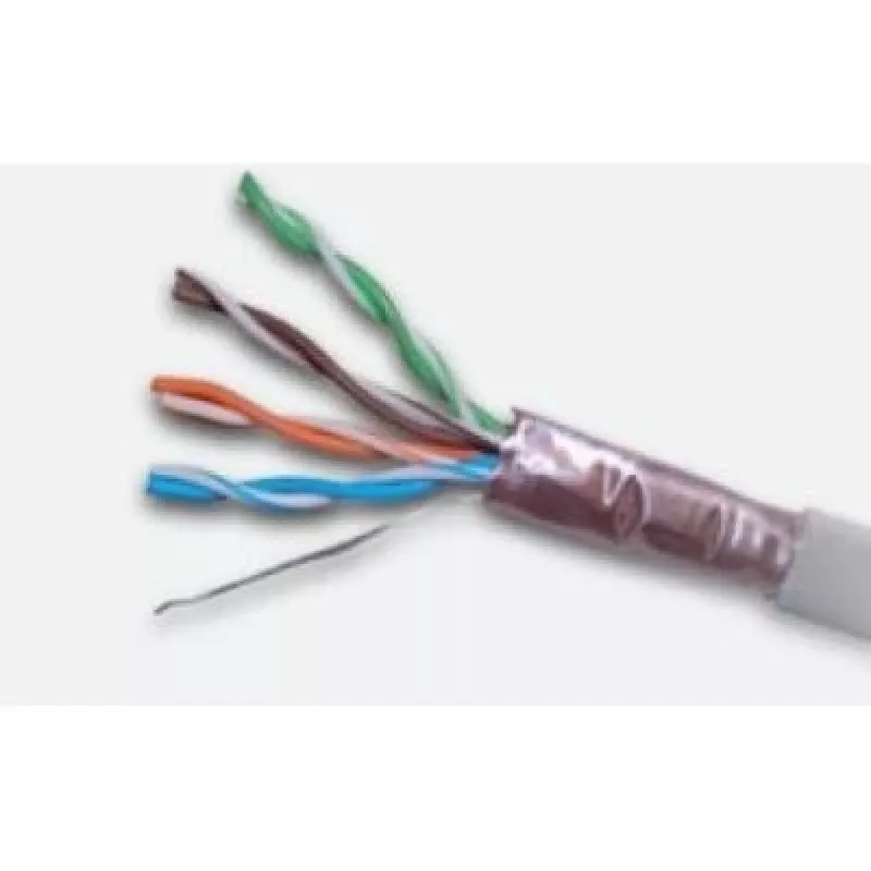 Tinklo laidas FTP 5E kat. 4x2, išorinis, PVC, 305 m (Kif5Pvc305) a-Lan