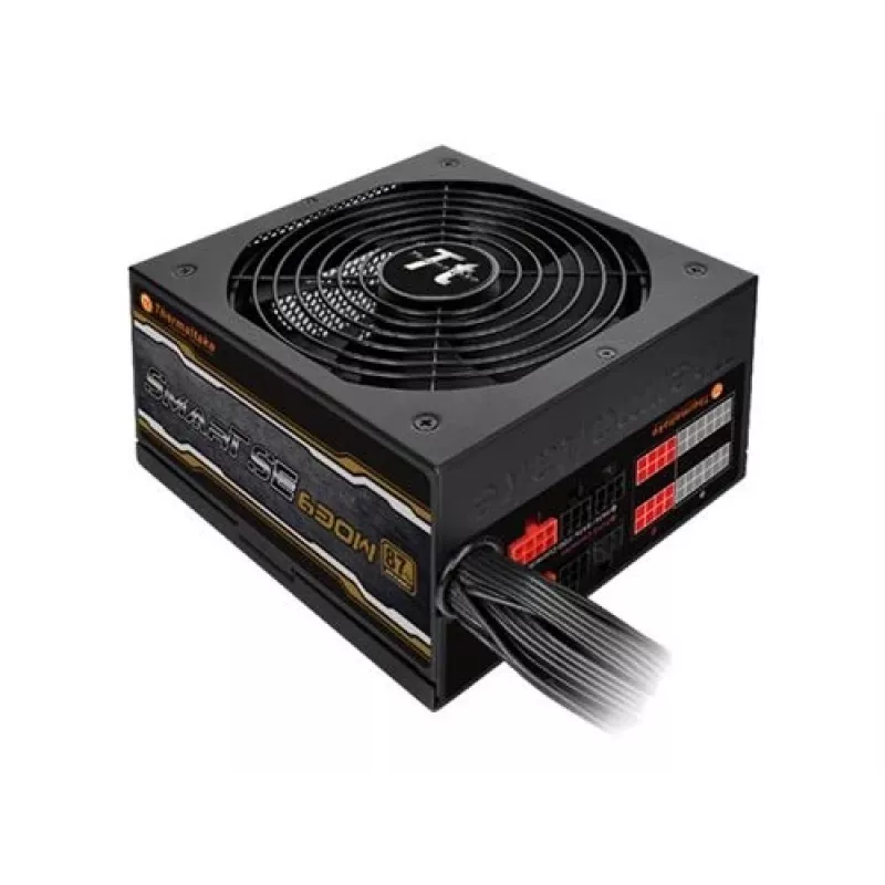 Thermaltake SMART SE 630W maitinimo blokas (vidinis) - ATX12V 2.3 / EPS12V 2.92 - 230 V - 630 W - aktyvus PFC - Europos Sąjunga - juoda