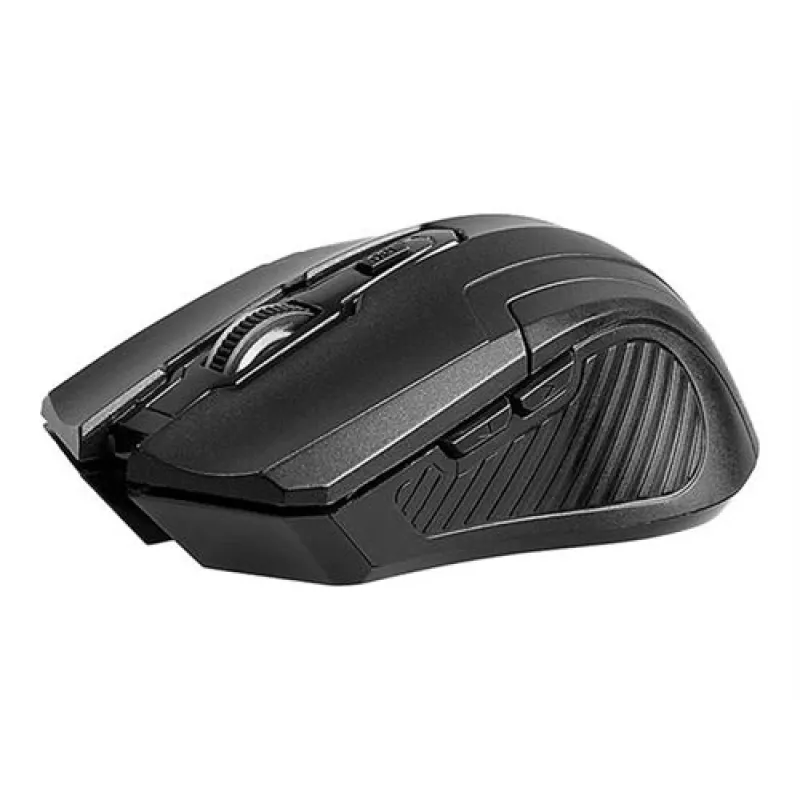 Tracer Fairy - optinė pelė - 6 mygtukai - belaidė - 2.4 GHz - USB belaidis imtuvas - juoda