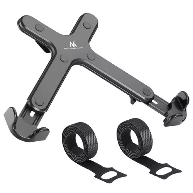 Nešiojamojo kompiuterio stovas MACLEAN MC-836 – reguliuojamas aukštis, ergonomiškas dizainas, juodas, horizontaliam nešiojamam kompiuteriui (58,5×236×320 mm)