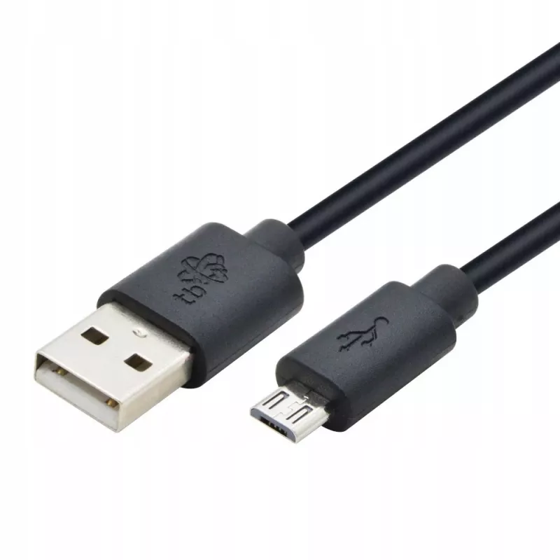 TB Micro USB - USB kabelis 1,8 m, juodas (AKTBXKU2PBAW18B)
