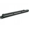 Pataisų skydas Alantec PK001 24 prievadų UTP Cat.6 1U 19 colių – 24x RJ45, U/UTP (UTP), juodas
