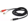 Equip 147093 garso laidas 250 m 2 x RCA 3,5 mm juodas