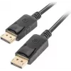 DisplayPort kabelis LANBERG CA-DPDP-10CC-0005-BK 0,5 m, DisplayPort–DisplayPort, juodas