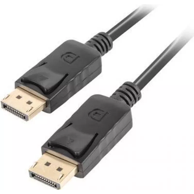 DisplayPort kabelis LANBERG CA-DPDP-10CC-0005-BK 0,5 m, DisplayPort–DisplayPort, juodas