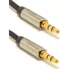 Gembird CCAP-444-0.75M Garso laidas (Mini Jack M - Mini Jack M, 0,75 m, juoda spalva)