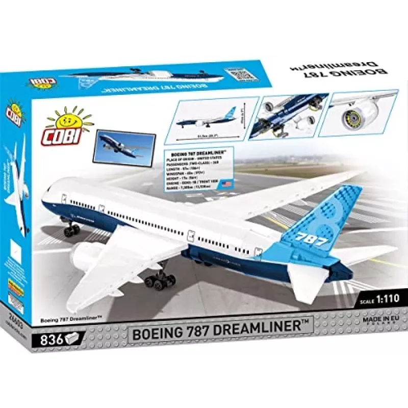 COBI Boeing 787-8 DREAMLINER lėktuvas
