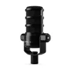 Studijinis mikrofonas RØDE PodMic USB – kardioidinis XLR/USB, 24 bitai / 48 kHz, USB-C, ausinių išvestis, sukamasis garsumo reguliatorius, juodas