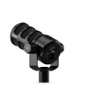 Studijinis mikrofonas RØDE PodMic USB – kardioidinis XLR/USB, 24 bitai / 48 kHz, USB-C, ausinių išvestis, sukamasis garsumo reguliatorius, juodas