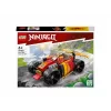 LEGO 71780 NINJAGO Kainio lenktyninis automobilis EVO 2v1 lenktynių automobilio modelis į visureigį, statybos rinkinys vaikams nuo 6 metų