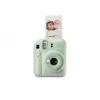 Momentinė kamera Fujifilm Instax Mini 12 Žalia – nuotrauka 86x54 mm, juosta 62x46 mm, 60 mm ekv. židinio nuotolis