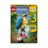 LEGO kūrybinis rinkinys Egzotiška papūga 31136 – Creator modelis, 253 detalės, 220×120×110 mm