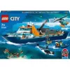 Konstruktorius LEGO City Arktinis tyrinėjimų laivas 60368 — 815 dalių, 7+ metai, 4 minifigūrėlės