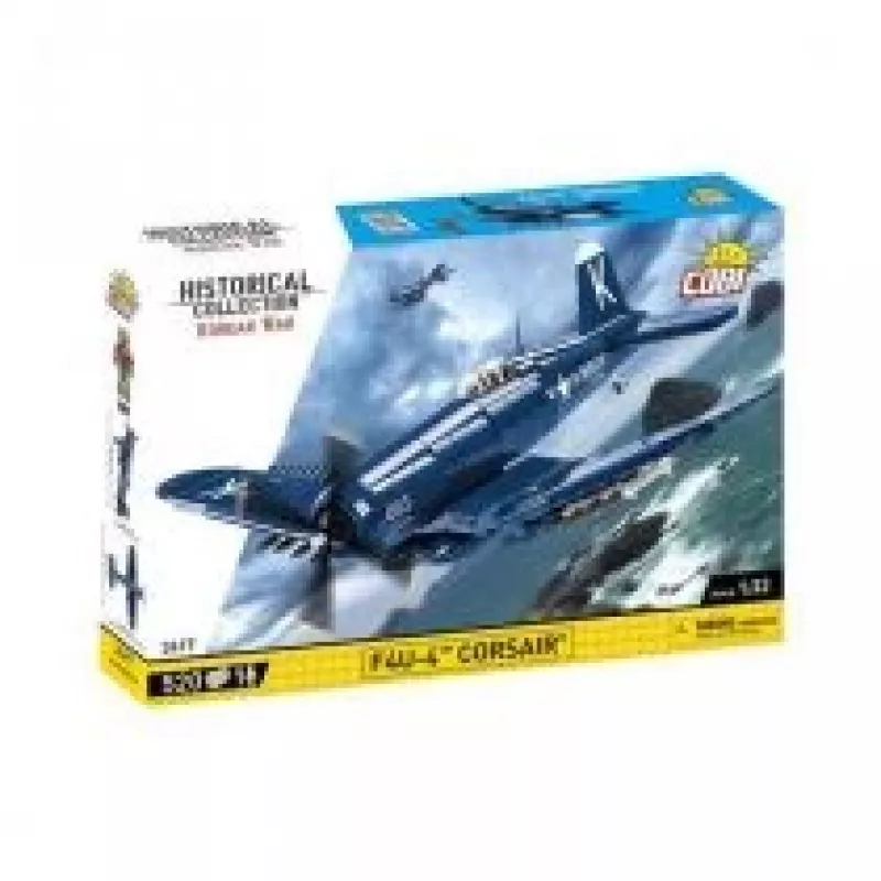 Konstruktorius COBI F4U-4 Corsair, 520 detalių, Korėjos karas