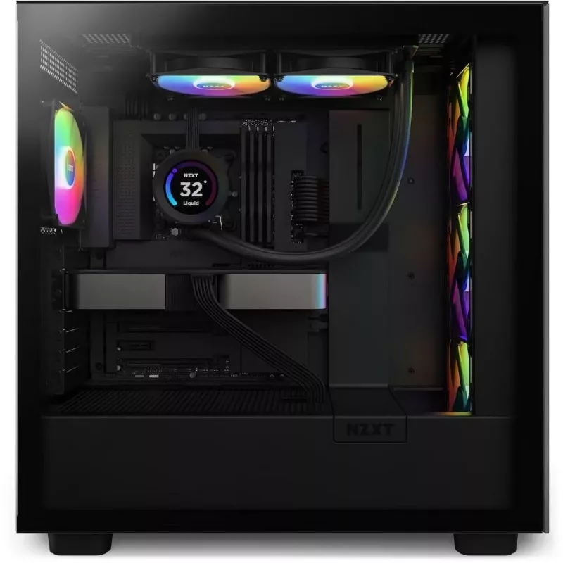 Vandens aušintuvas NZXT Kraken Elite 240 RGB 12 cm Juodas