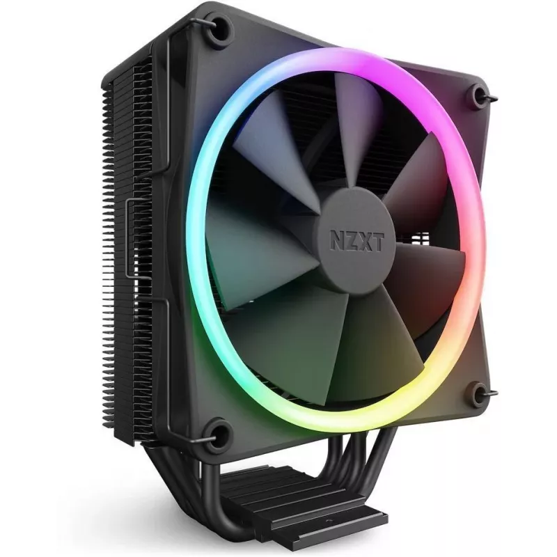 NZXT T120 RGB procesoriaus oro aušintuvas 12 cm juodas 1 vnt.